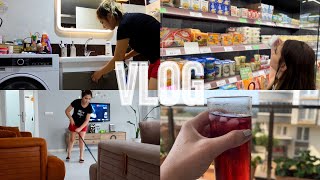 Bool Temizlik 🧼 File Market Alışverişi 🛒  Arkadaşıma Gittim | GÜNLÜK VLOG 🌸