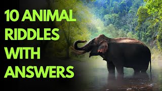 ANIMAL RIDDLES WITH ANSWERS -1 #animalriddles