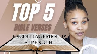 My Top 5 favorite Bible Verses for encouragement