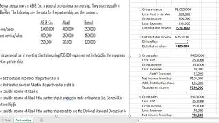 Sample Problems | Estates, Trusts and Partnerships