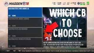 Summer Blockbuster Promo Madden 18 | Who Should I Vote For? | Cornerbacks