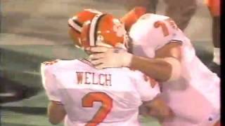 1992 Clemson @ Virginia Football Highlights