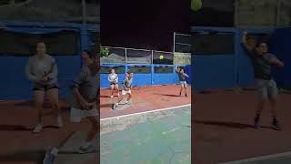 Clases de tenis! Ejercicios para grupos de Tennis! #tennis #training #coach #playadelcarmen #shorts