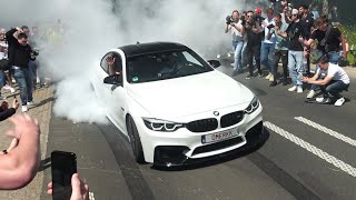 BEST OF Bimmerfest 2024 LEAVINGS! - ONLY Burnouts, Powerslides & DRIFTS! 1100hp+ E30, 800hp M2 G87,.