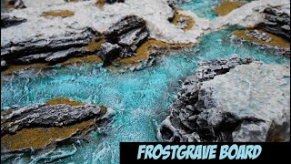 Frostgrave Board for Skirmish Games step by step terrain tutorial