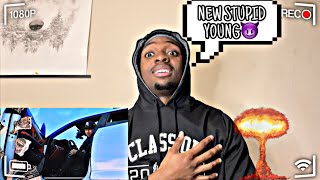 $TUPID YOUNG~OUT THE MUD FT MR.CAPONE-E X MOMO OFFICIAL MUSIC VIDEO REACTION 😈