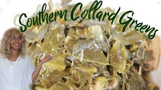 Southern Collard Greens with Smoked Turkey | Super Easy Recipe (NEW)