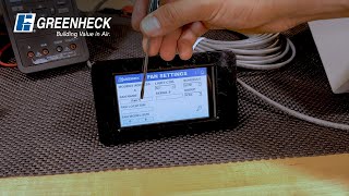 Greenheck - Overhead Fans Advanced Touchscreen Software Overview