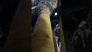 Exploring the Majestic Pillars of Edfu Temple in Egypt: Ancient Marvels Unveiled #shorts