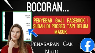 Penyebab Pendapatan FB 2024 Sudah Di Proses Tapi Belum Masuk Rekening | Kreator Facebook