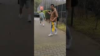 Meeting Mario Götze + signature #shorts