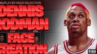 NBA 2K24 Dennis Rodman BEST FACE CREATION CURRENT GEN + NEXT GEN (MOST ACCURATE)