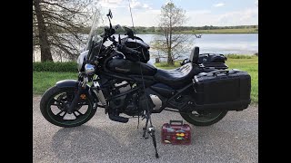 Motorcycle Camping / Fishing & How to Catch Big Largemouth Bass - Kawasaki Vulcan S 650 Review