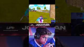 JONATHAN GAMING INCREDIBLE 1V4 CLUTCH 😱🔥!! HACKER OR WHAT #jonathangaming #jonathan1v4 #bgmi