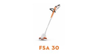 STIHL FSA 30 | STIHL Cordless Grass Trimmer | Battery Powered Grass Trimmer | AS System | STIHL GB