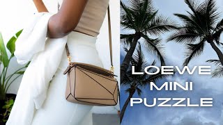 Loewe Mini Puzzle Bag: is it worth your $$? | what’s in my bag + a strap hack