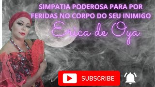 SIMPATIA PODEROSA  PARA POR FERIDAS NO CORPO DO INIMIGO