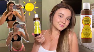 MAUI BABE BROWNING LOTION REVIEW | before & after