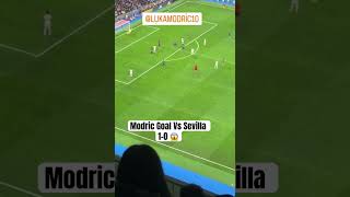 Luka Modric winning Goal Vs Sevilla & RealMadrid vs Sevilla 1-0 & 25/02/2024 & Laliga