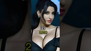 Nora fatehi evolution over the year| #transformation #thenandnow #bollywood