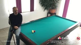 Billard français - Billiard E-Learning - livre 08 : conception introduction