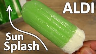 ALDI - Sun Splash Eis ✪ Waldmeister ✪ Erdbeere ✪ Maracuja