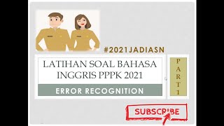 ERROR RECOGNITION| CARA CEPAT| LATIHAN SOAL BAHASA INGGRIS