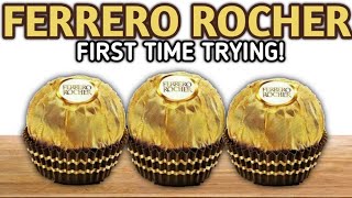 Trying Ferrero Rocher For the 1st time!