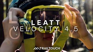 Over the glasses DH MTB goggle - Leatt Velocity 4.5 | TrailTouch