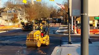 Working On Superior Street Blacktop