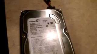 Seagate Barracuda 500GB Spinup/Spindown