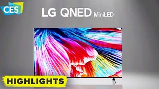 LG's 4K and 8K QNED MiniLED TV's(CES 2021)