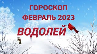 ГОРОСКОП ФЕВРАЛЬ 2023 ВОДОЛЕЙ - ДЕНЬГИ, ЛЮБОВЬ, ЗДОРОВЬЕ