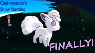 LIVE (SuMo): Shiny Alola Vulpix after 212 eggs (Masuda Method)