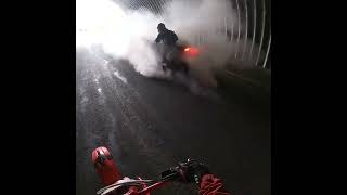 600 GSXR burnout