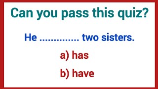 English Grammar quiz. Tenses and prepositions test which will improve your English quickly.