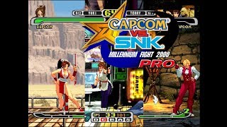 CAPCOM vs. SNK: Millennium Fight 2000 PRO (PSX) (Arcade Mode) (level 4) (1cc)