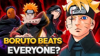 AKATSUKI vs BORUTO - How many does Boruto defeat?