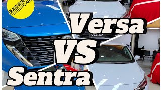 🔴 Nissan Versa o Nissan Sentra 2024 🎯 cuál es mejor ⁉️🤔