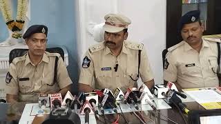 ATM Offenders arrested Press Meet at SP Office, Tirupati District.