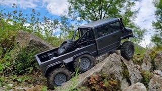 Bienvenue au petit dernier AXIAL Unimog 6x6