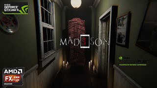 MADiSON | NVIDIA GTX 1050 Ti + AMD FX 6300 | 16 GB RAM | 1080p | Ultra High Medium Low