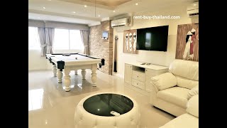 Top floor 2 bed condominium with owner finance available - penthouses Pattaya for sale and rent