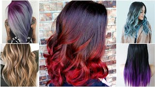 Mechas en tendencias de color