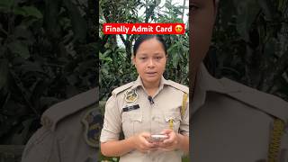 Finally Admit Card ADRE Grade 3 Grade 4 😍😍// #assampolice #adre #grade3_grade4 #shorts