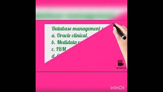 Database management system