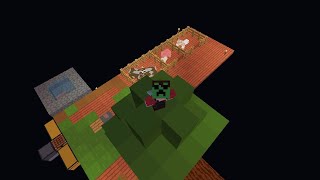 Minecraft PE one block #2: Uma pequena fazenda