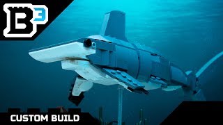 CUSTOM LEGO Hammerhead Shark with flexible body