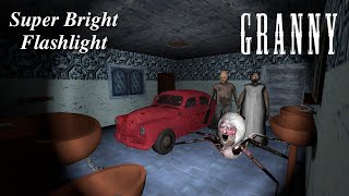 Granny Recaptured (PC) In Granny 3 Atmosphere But Car is on Bathroom With Super Bright Flashlight