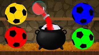 Colors for Children | Soccer Balls | Educational Video